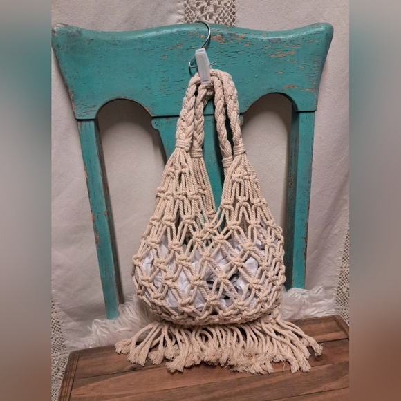 Source Unknown Handbags - Crocheted Handbag